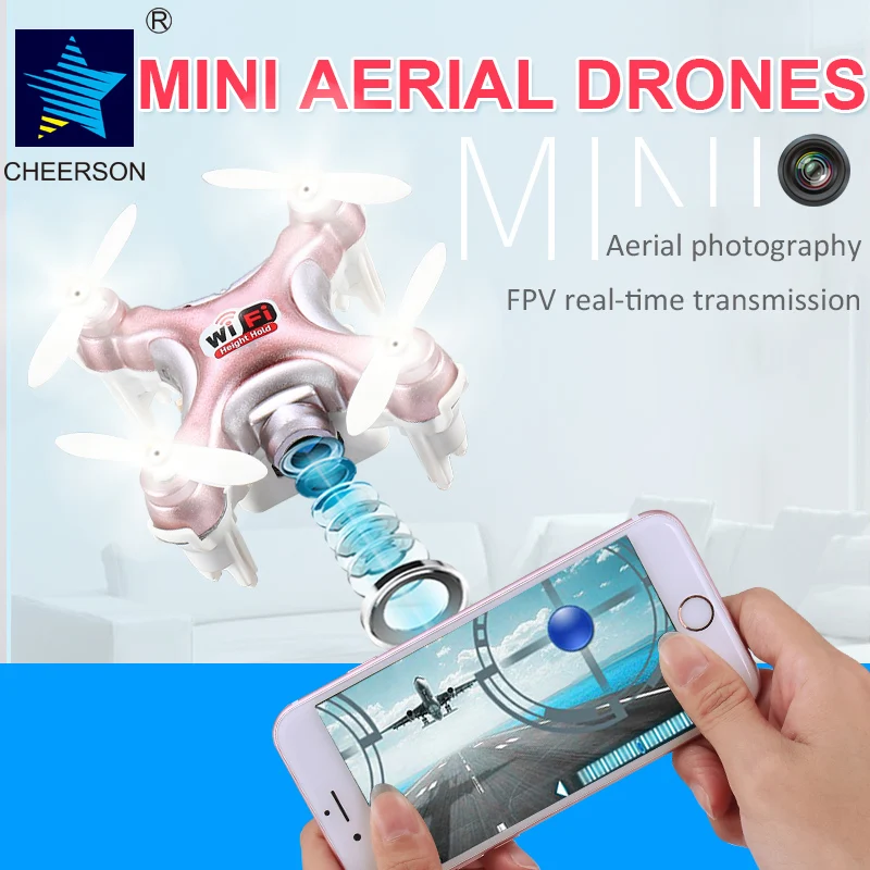 CHEERSON CX 10WD FPV Phone Controlled RC Mini Drones with 0.3MP Camera