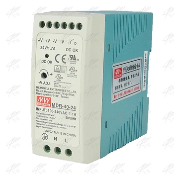 

MDR-40 12V 5V 15V 24V 36V 48V 40W Din Rail power supply ac-dc driver AC/DC voltage LED strip 110V 220V laboratory power supply