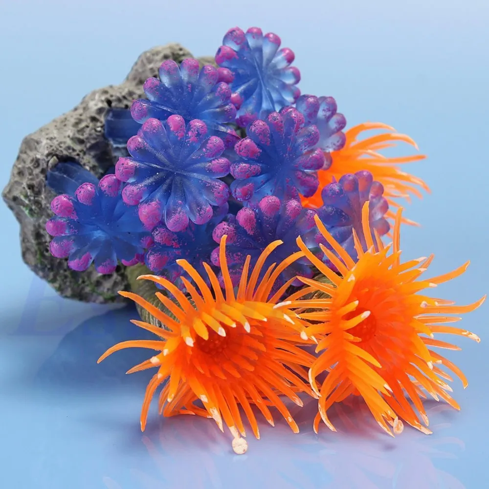 Новые искусственные резиновые кораллы для Декорации для аквариума аквариум Decoration-Y123