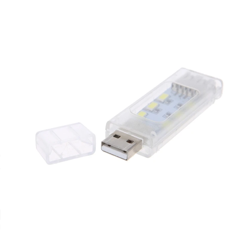 Мини-usb гаджет Led ночное освещение палатки лампа двухсторонняя 12 USB Светодиодная лампа для чтения