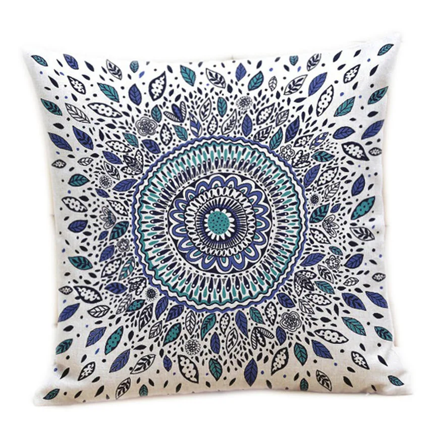 

Ouneed Happy Sale Factory Price festival new cool festival Trees Pattern chelsea soccer jersey Linen blend Pillow Case Aug22