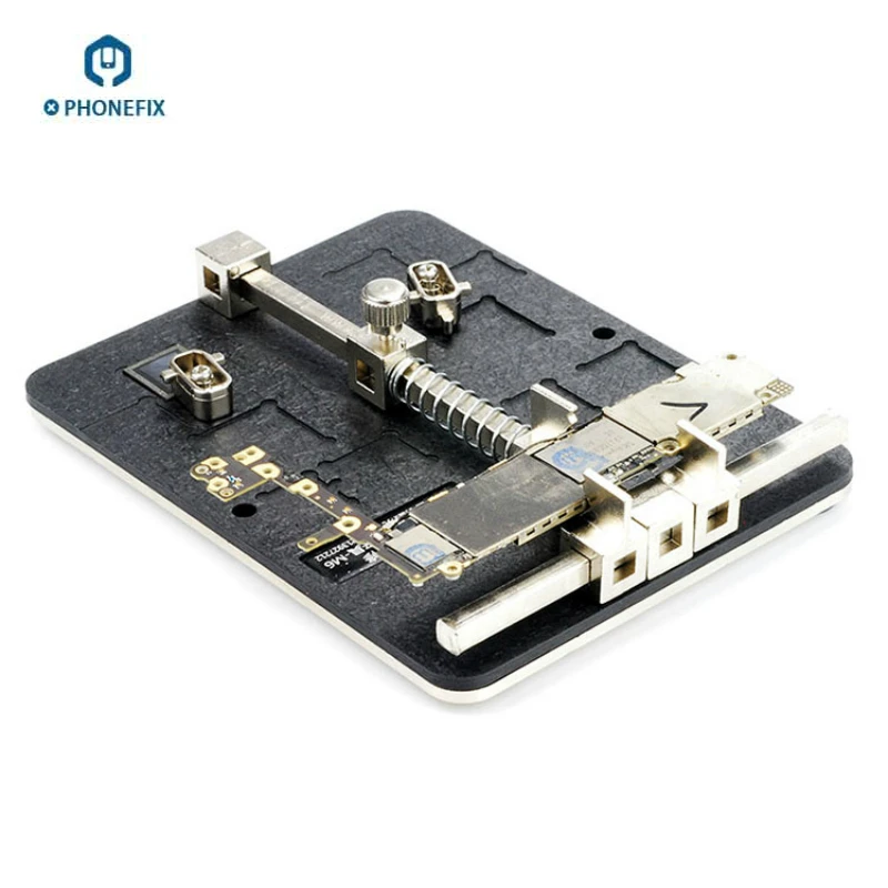 

TOP A quality Mobile phone Circuit Board PCB Holder Jig Fixture Work Station for iphone 5S 6 7 8 X PCB A8 A9 A10 A11 CPU repair