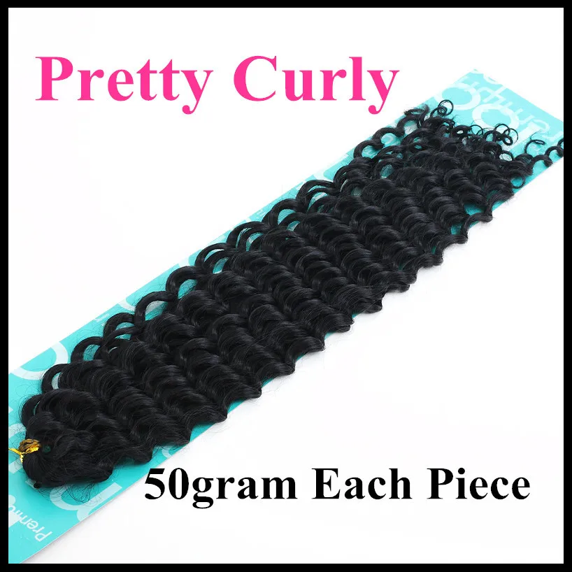 1pc Free Shipping Premium Too 20 Color1 Synthetic Hair Extension
