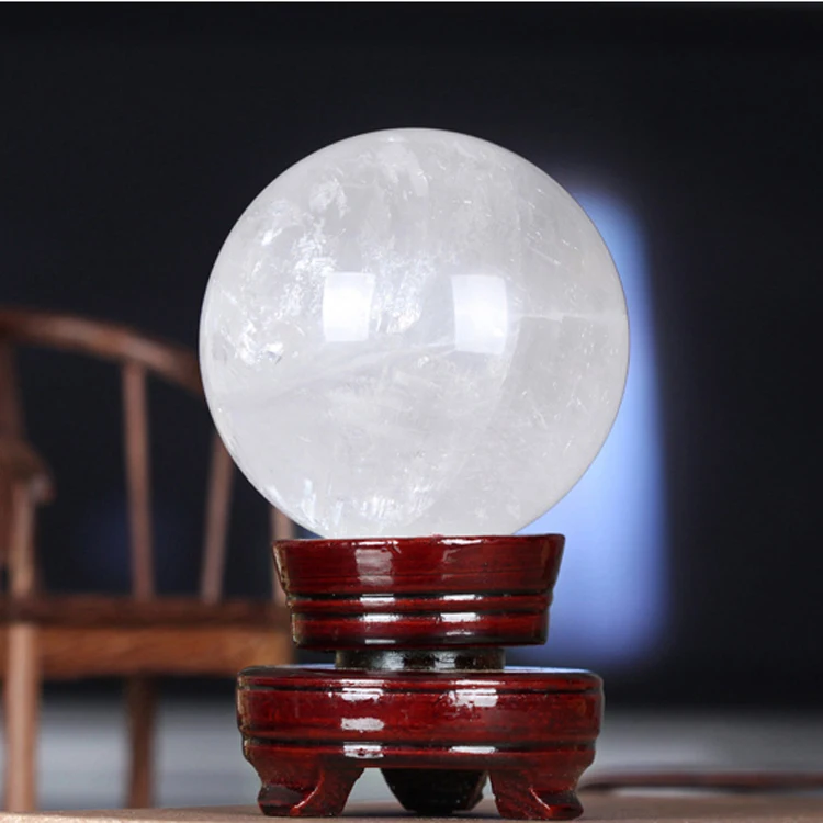 1,"(37-40 мм) натуральный Радужный прозрачный кварцевый шар
