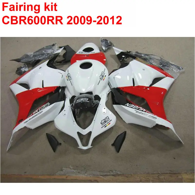 Впрыска ABS Полный комплект обтекателя Для HONDA CBR600RR 2009 2010 2011 2012 CBR 600 RR красные