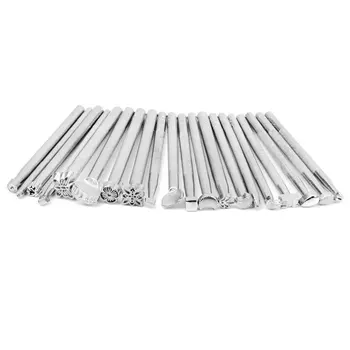 

1 Set 20 pieces Leatherwork Saddle Making Tools Carving Leather Crafting Stamps