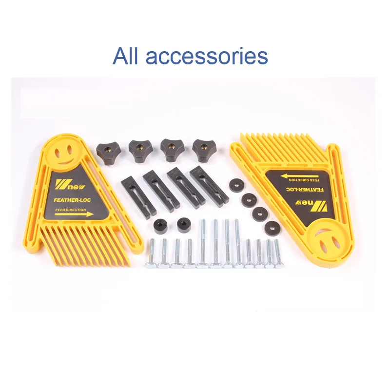 

Dual or Tandem Featherboards Feather Multi-purpose Board for Table Saws Router & Tables Fences Tools Miter Gauge Slot