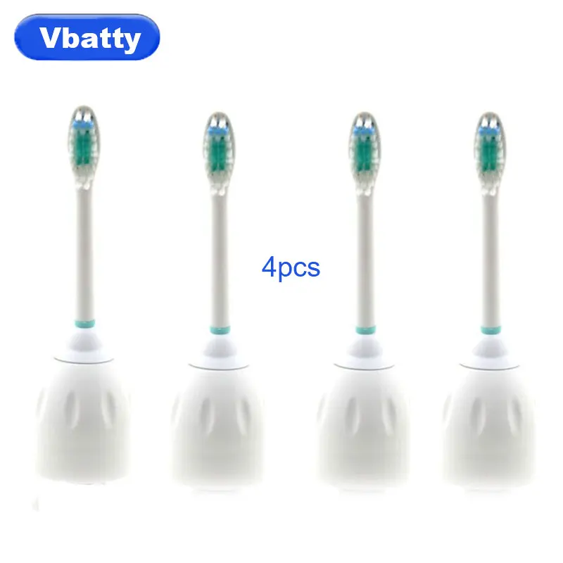 4 шт. гигиенический уход чистые щетки для Philips Sonicare Серии E подходит для HX5251 HX525 модель электрические сменные зубные щетки Головки