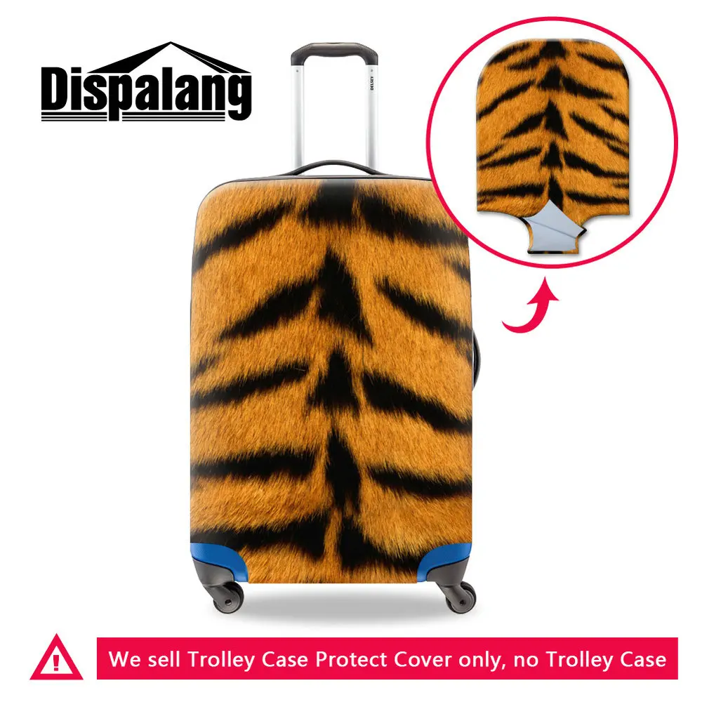 Крутой Змеиный Леопардовый Защитный чехол для багажа для 18-32 дюймов для женщин и мужчин, новые эластичные пылезащитные Чехлы для чемодана, аксессуары для путешествий - Цвет: Luggage Cover25