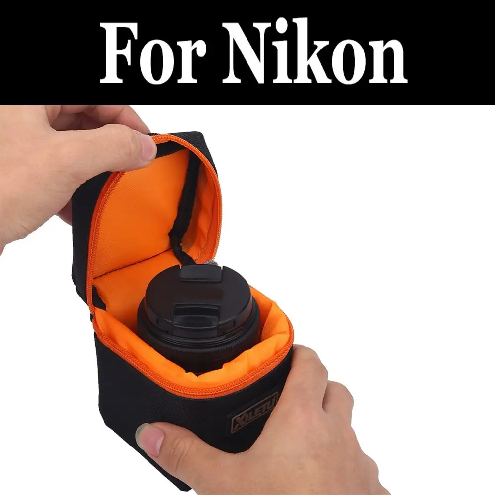 Durable Camera Lens Bag Pouch Protective Neoprene Cover Case For nikon D5100 D5200 D5300 D5500 D5600 D600 D610 D7000 D7100 D7200 |