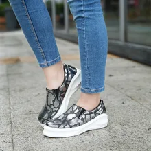 2016 New Spring Fall Fashion Flat Women Loafers Shoes Platform A Pedal Lazy Female Casual Single Shoes Gold Sliver Z3.5