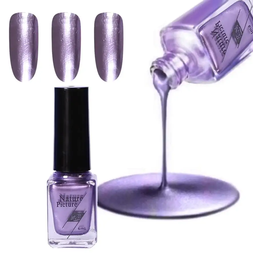 Buy Mirror Nail Polish Plating Silver Paste Metal