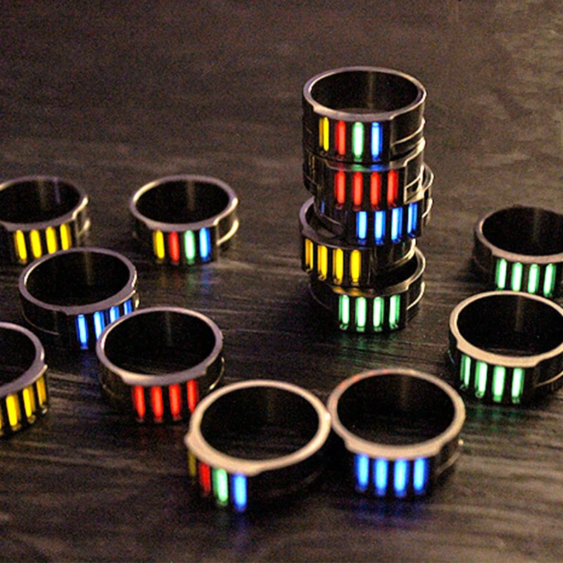 22mm Titanium Alloy Tritium Tube Tritium Gas EDC Luminous Rings Creative Gifts Necklace Outdoor Camping Equipment Accessories 22mm Titanium Alloy Tritium Tube Tritium Gas EDC Luminous Rings Creative Gifts Necklace Outdoor Camping Equipment Accessories