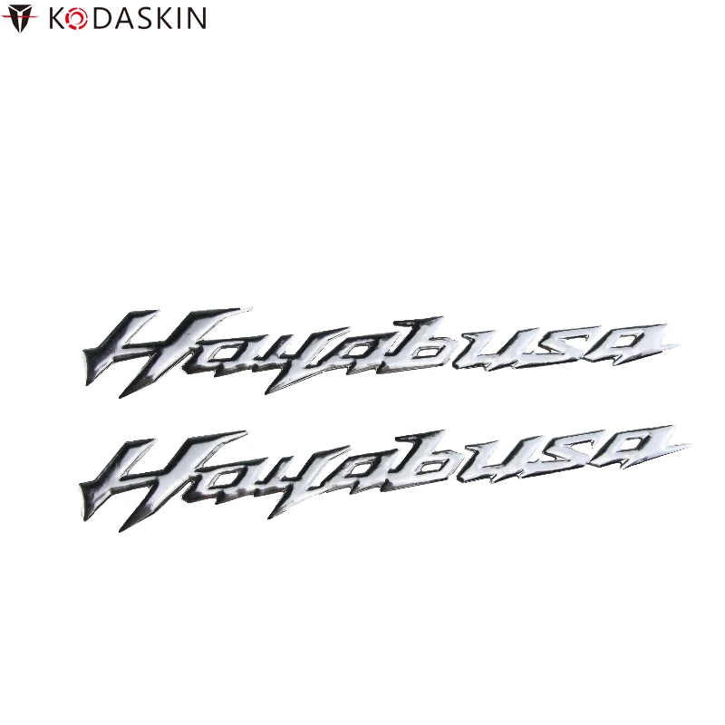 

KODASKIN Chrome Motorcycle Logos Stickers Reflective for Suzuki Hayabusa GSXR1300