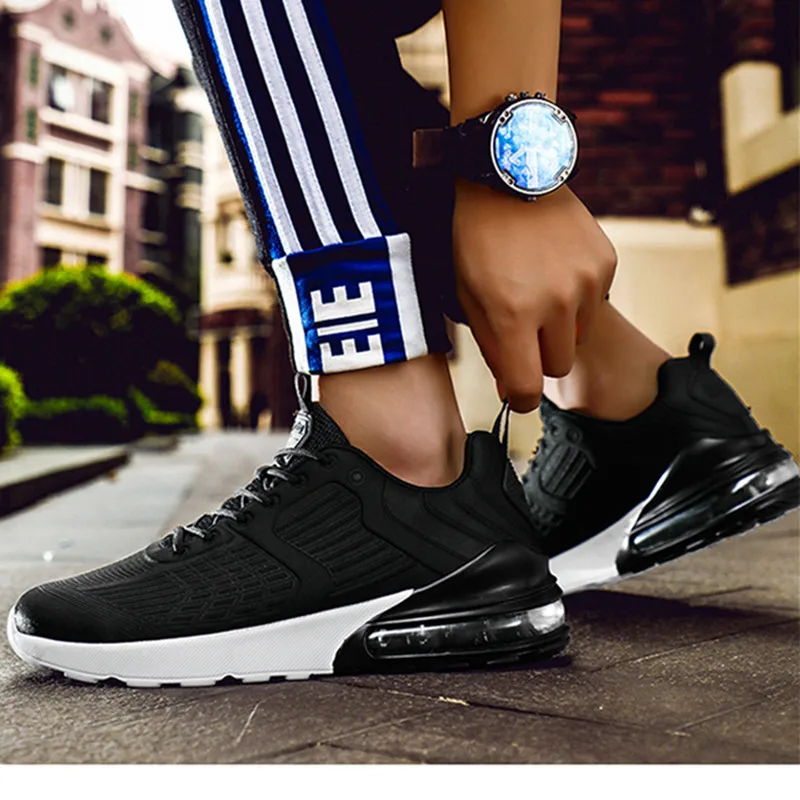 

Spring Men Running Sneaker Shoes Air Cushion Fashion Man Sport Sneakers Hiking Jogging Athletic Shoes Male