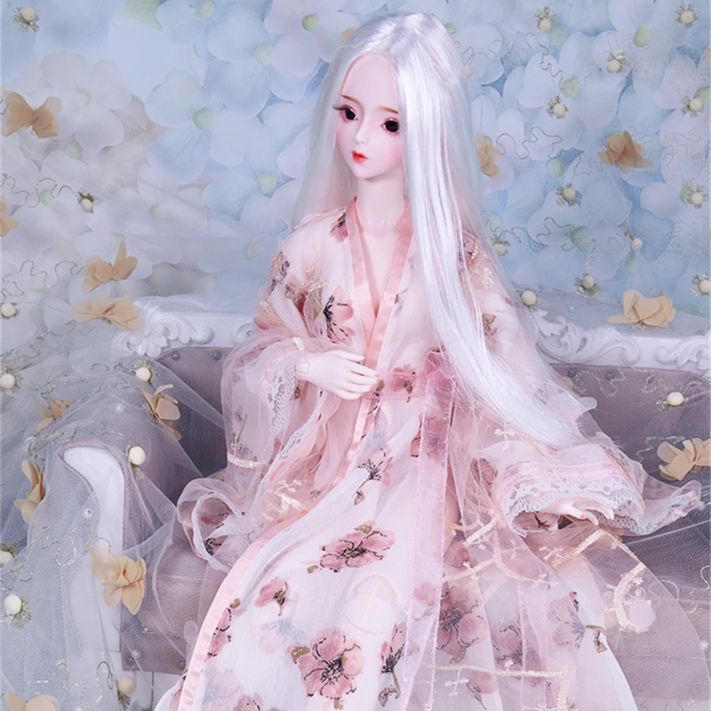 1/3 bjd кукольный костюм, цветочный халат, подходит только 62 см bjd Кукла SD