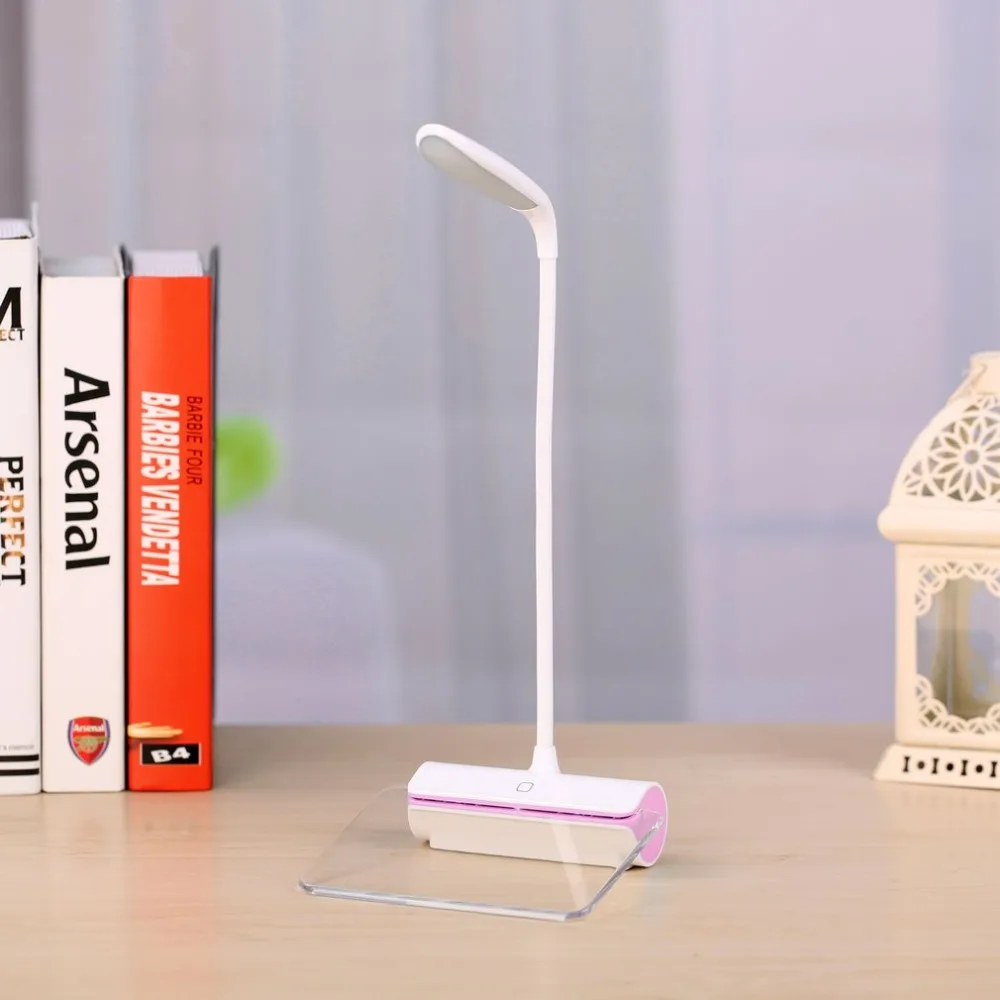 

LED Table Lamp With Message Board Portable USB Reading Lamp Universal Eye Protecting Desk Light For Studying Working
