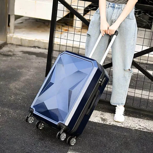 Набор чемоданов комплект багажных сумок на колесиках Спиннер тележка чехол 2" посадочное колесо женщина косметический чехол для переноски багажа дорожные сумки - Цвет: 4