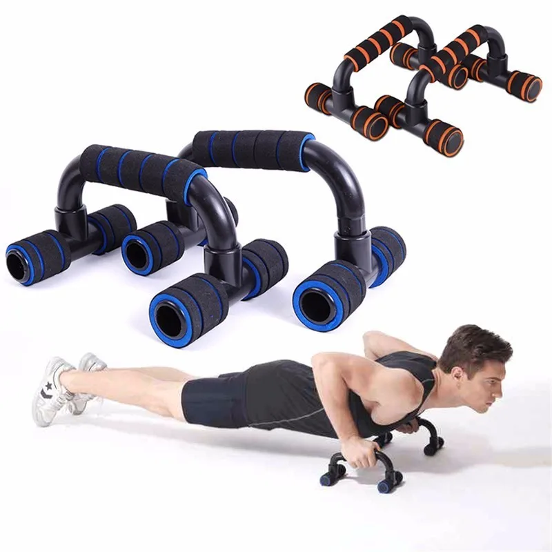 

2Pcs I-type Push Up Bar Home Gym Push-ups Stands Handles Set Exercise Sports Workout Fitness Equipment Power Strengh