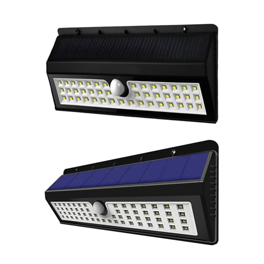 

44/62 LEDs Solar Power PIR Motion Sensor Wall Lamp Night Light Waterproof Induction Security Garden Lamp Drop Shipping