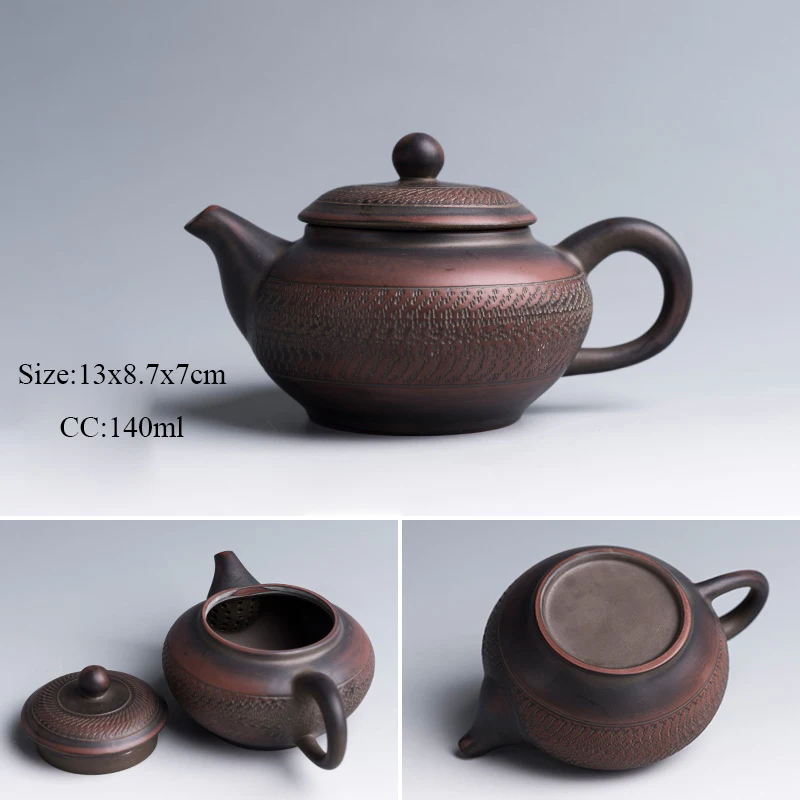 TANGPIN японская керамика чайник в винтажном стиле; Китайский заварочный чайник посуда для напитков - Цвет: Style B