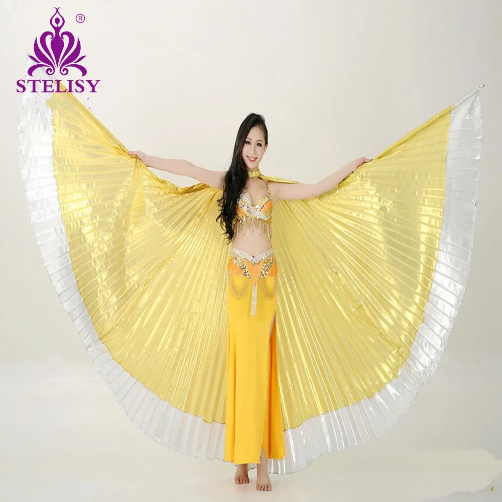 

2017 New Arrivals Cheap Egyptian Women Belly Dance Costume Isis Wings on Sale