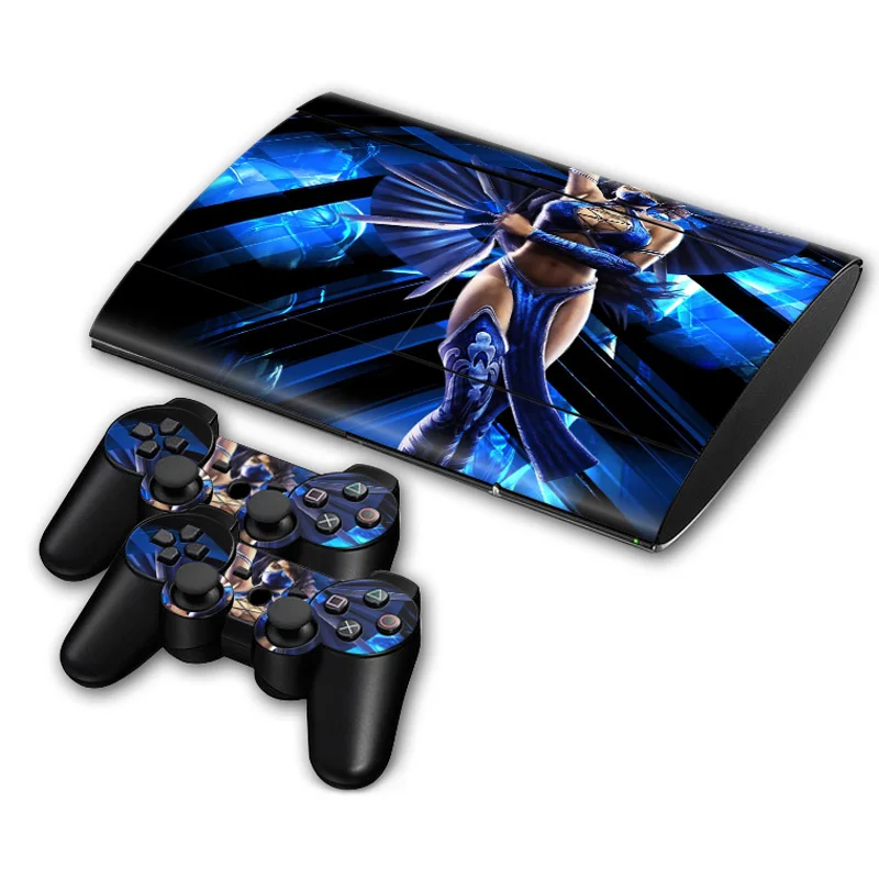 

For PS3 Super slim 4000 Skins decal wrap for PS3 Super slim 4000 sticker