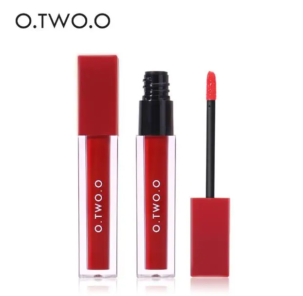 O.TWO.O Матовая Помада Жидкая Водонепроницаемый Long Lasting Lipstick матовый блеск для губ