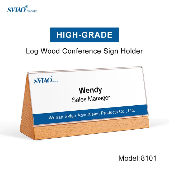 aliexpress com buy triangle double side bending wood acrylic name