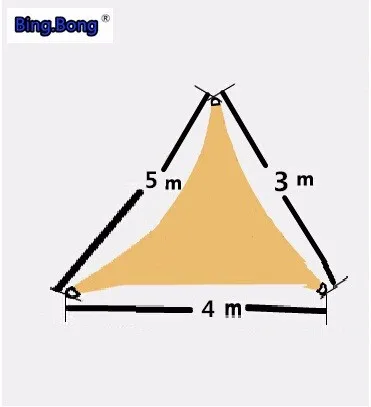 Открытый козырек от солнца Чистая HDPE сетки беседка тент треугольники Anti UV козырек от солнца паруса 3 4 5 м двор сад пляжные толдот балкон солнцезащитный крем