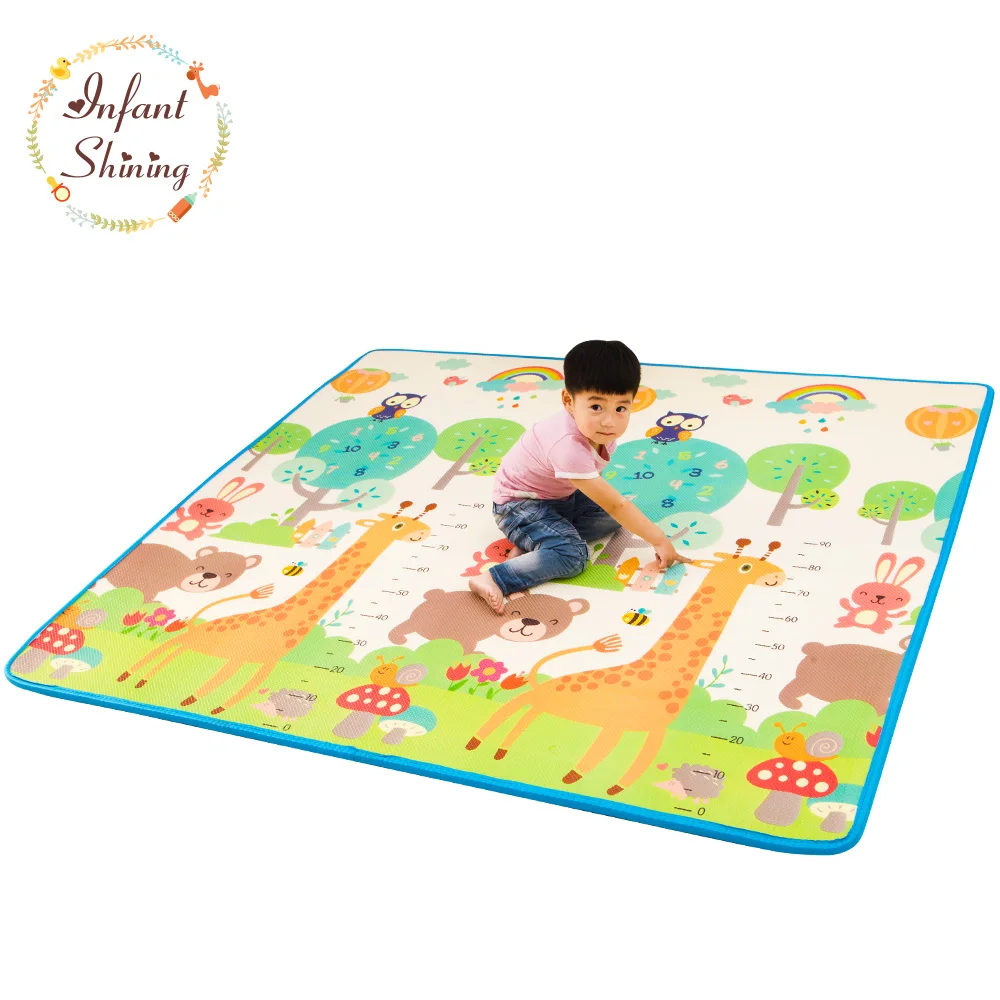 Baby Play Mat Floor Xpe 2cm Thick Foam Carpet Crawling Pad Living