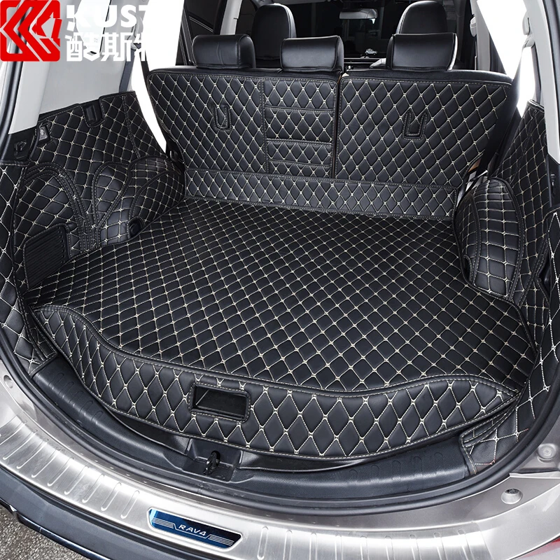 Kust Car Trunk Mat Cargo Mat For RAV4 2017 Trunk Mat Custom Carpets