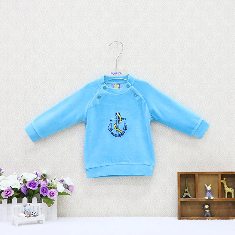 

Baby velour double breasted blouse boys and girls autumn and winter clothes kids long sleeve clothing christmas