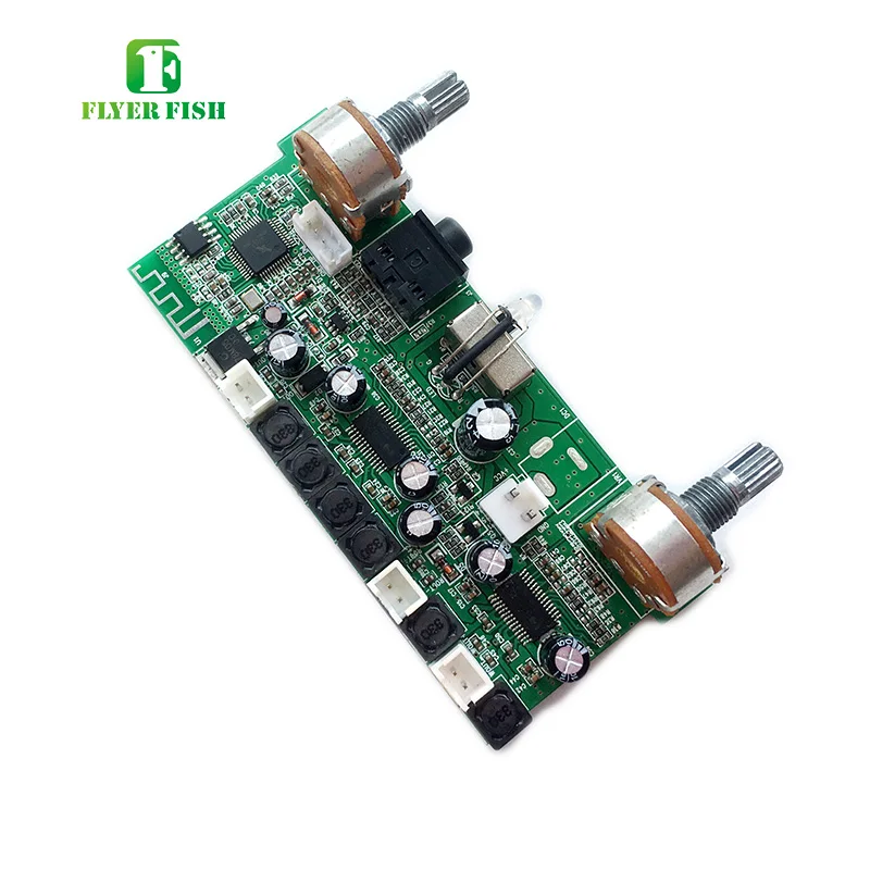 

Stereo Audio Amplifier Board Wireless Bluetooth receiver aux Amplificador 2.1 Channels Subwoofer Power Amplifiers 10W*10W+15W