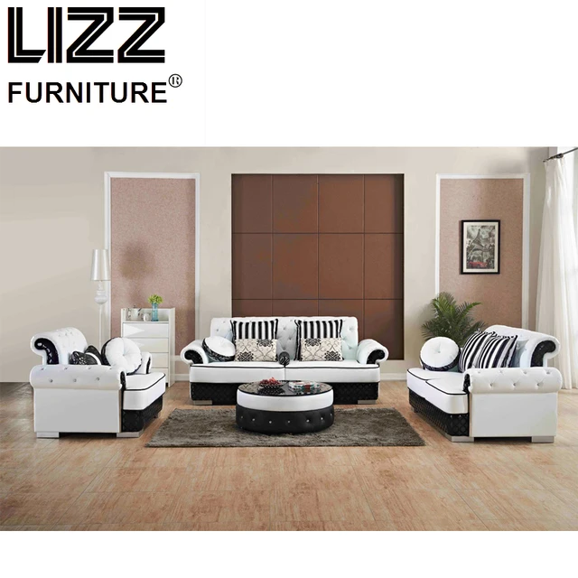 Luxe Meubels Set Lederen Banken Voor Woonkamer Moderne Bank Loveseat ... Luxe Meubels Set Lederen Banken Voor Woonkamer Moderne Bank Loveseat ...
