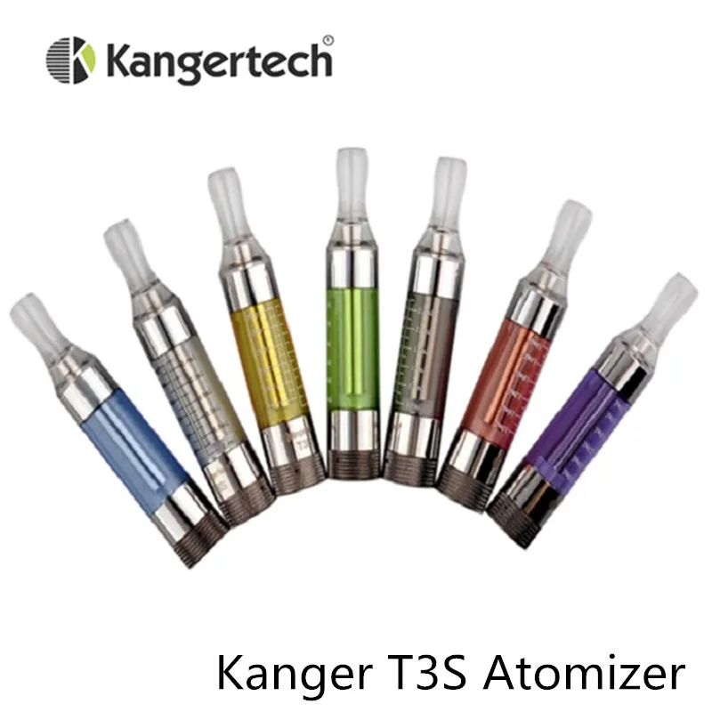 

Original Kanger T3S Atomizer 3.0ml Capacity Electronic Cigarette Changeable Bottom Coil Heating Atomizer For eGo/510