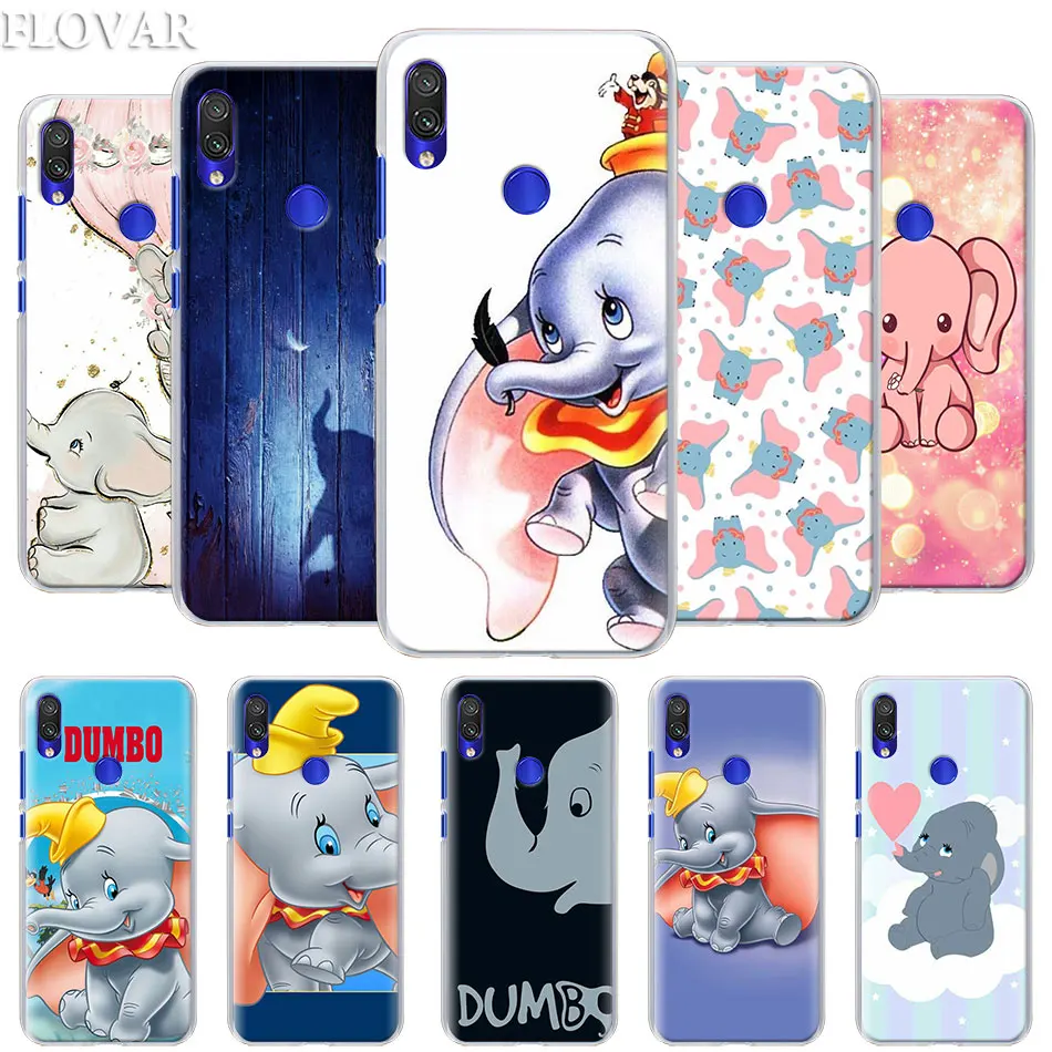 

Cute Cartoon Dumbo elephant Phone Case for Xiaomi Redmi 7 5 6 Pro Note 7 Pro 5 5A 6 Mi A1 A2 8 Lite 9 Case Coque