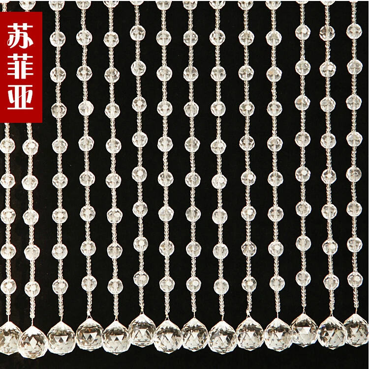 Livraison gratuite plein usure cristal rideaux de perles pour ... Désign rideaux Bureau