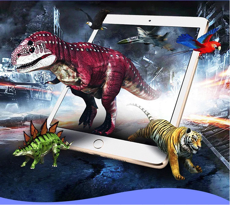 Новые 68 шт. Волшебная энциклопедия AR когнитивные карточки 3D вокальная карта для обучения и развития животных