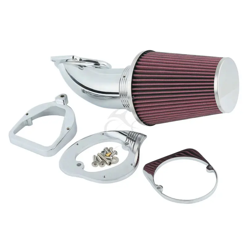 Хромированный воздухоочиститель конусный Впускной фильтр для Honda Shadow Ace аэродинамический дух 750 1100