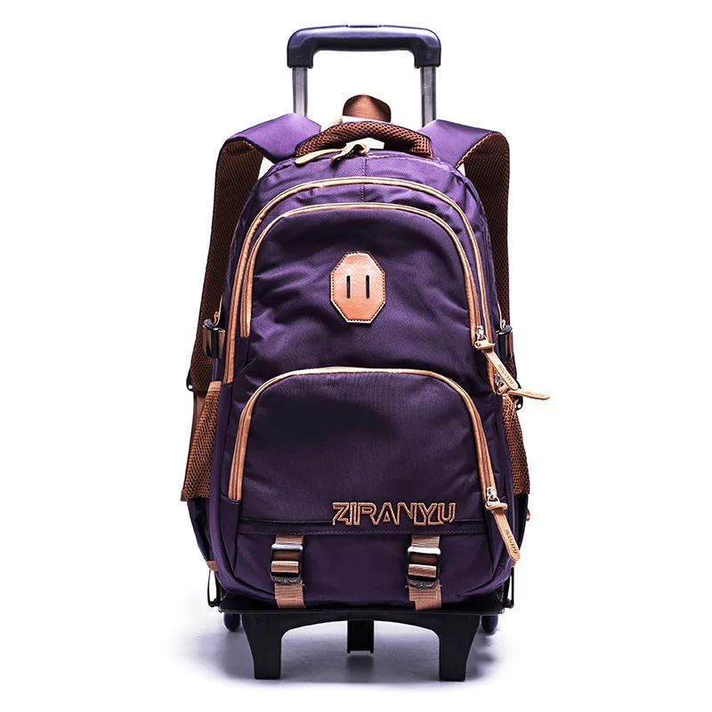 

Children School Bags with 3/2 Wheels bags Removable Child Trolley Schoolbags Boys Girls Rolling Backpack kids Wheeled Bookbags