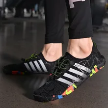 Водные кроссовки, мужские туфли с пятью пальцами, летние носки, тапочки, Мужская обувь для бассейна, спортивные кроссовки для фитнеса, для плавания