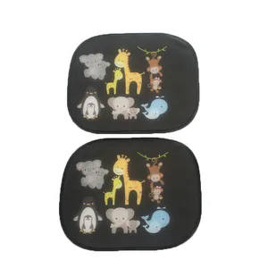 Франшиза 2 шт. автомобильный солнцезащитный козырек боковое окно ветровое стекло крыша окно для детей взрослых Адсорбция тендин зонтик Авто зонтик Coche - изображение