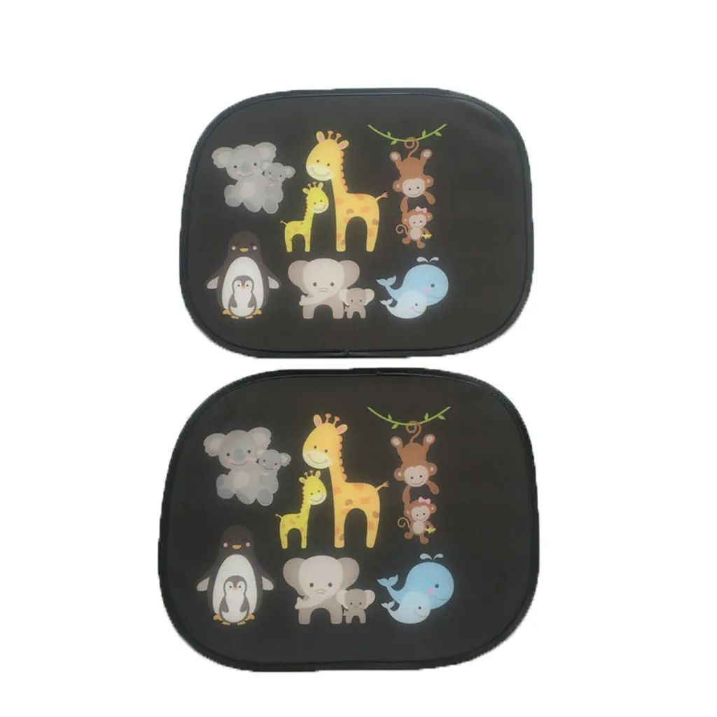 

Franchise 2pc Car SunShade Side Window Windscreen Roof Window for Children Adults Adsorption Tendine Parasole Auto Parasol Coche