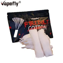 Bolsa Original de algodón orgánico Vapefly Firebolt, accesorio para cigarrillo electrónico RDA RBA RDA RDTA, bobina de atomizador, 20 unidades