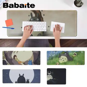 

Babaite Non Slip PC Hayao Miyazaki Totoro MousePads Computer Laptop Anime Mouse Mat Laptop Gaming Lockedge Mice Mousepad