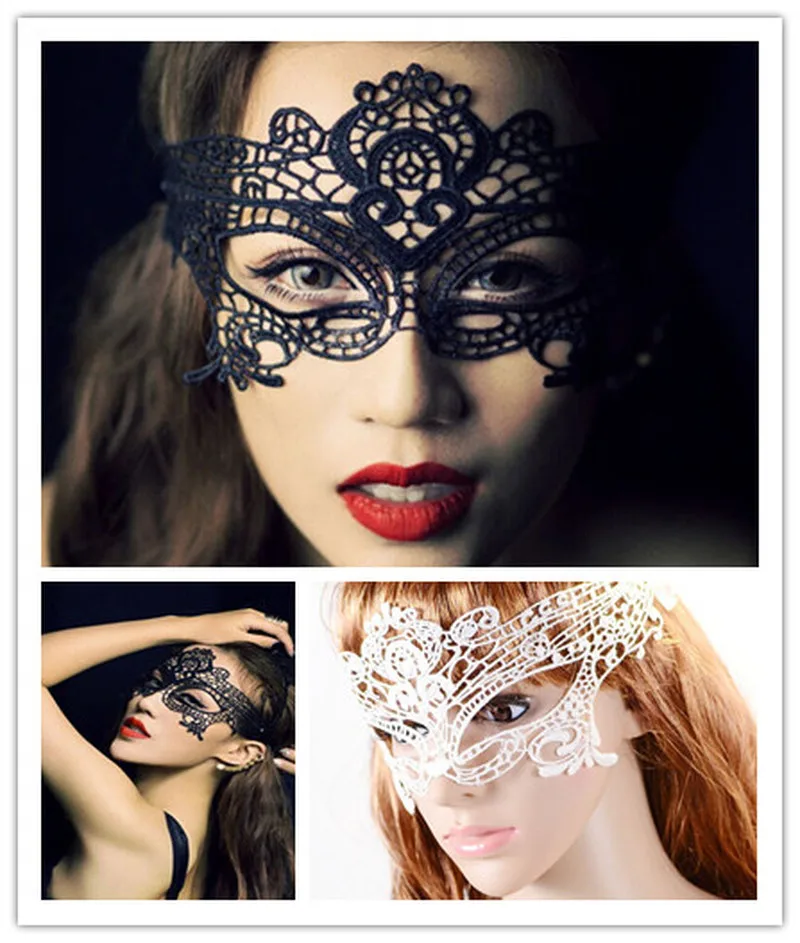 

30pcs/lot Black Sexy Lady Lace Mask Eye Mask for Masquerade Party Fancy Dress Costume / Halloween Party Fancy