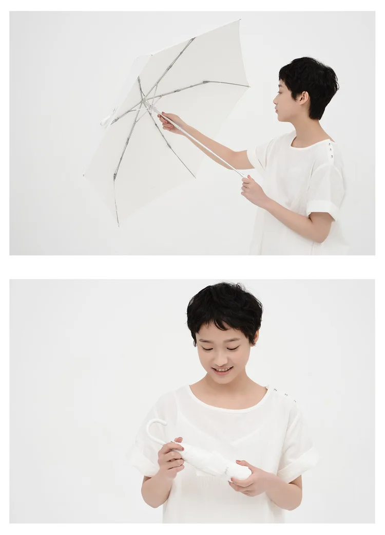 Tiohoh ультралегкий зонтик дождь женский белый длинный зонт палка и складной ветрозащитный Алюминиевый Гольф прозрачный зонтик для девочек