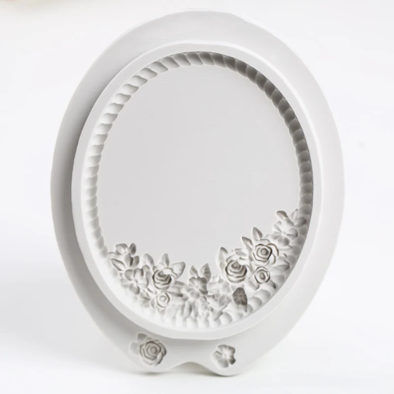 

Luyou DIY Sugarcraft Newest Frame silicone mold fondant mold cake decorating tools chocolate gumpaste mold FM1421