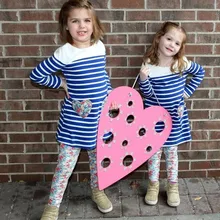 

Girls Fall Dress Halloween Costume Lol Party Striped Cotton Toddler Dresses Christmas Clothes Baby Unicorn Dress Princess